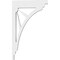 Ekena Millwork Stanford Architectural Grade PVC Bracket, 5/8"W X 6"D X 10"H BKTP01X06X10ST - alternate 2